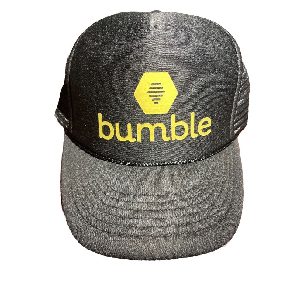 Bumble Dating App Adjustable SnapBack Mesh Trucker Hat
